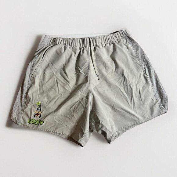 Disney Exclusive X Outdoor Voices Goofy Shorts - Size Large - Grey.      G - Picture 1 of 10